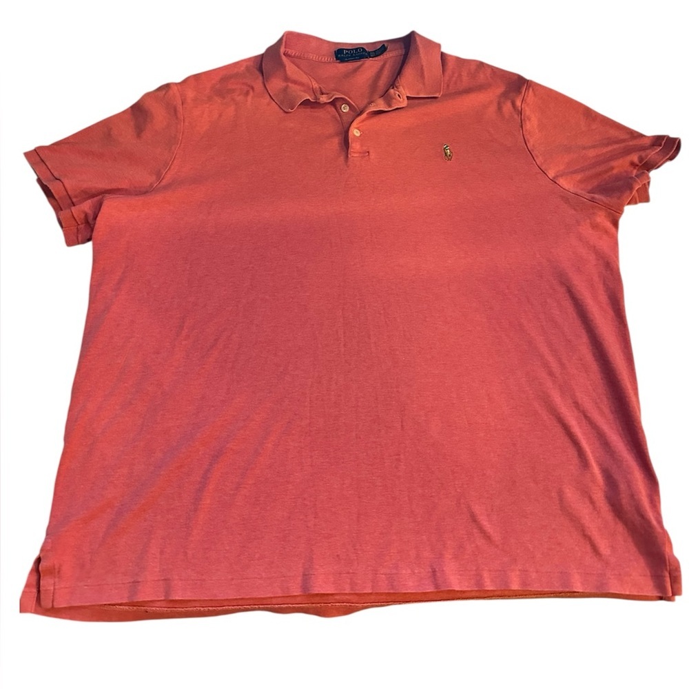 Ralph Lauren Men's Soft Touch Polo Shirt in Coral